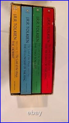 J. R. R. Tolkien The Hobbit & The Lord of the Rings 4-Book Boxed Set 1981