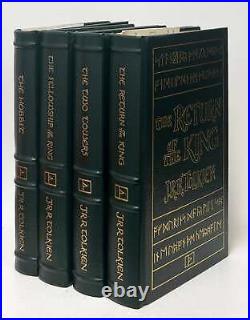 J R R Tolkien / The Hobbit and The Lord of the Rings Trilogy Easton Press 1984