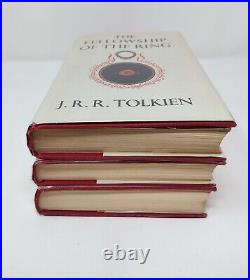 J R R Tolkien The Lord Of The Rings 10th, 7th, 10th George Allen And Unwin