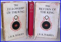 J. R. R. Tolkien The Lord Of The Rings 3 Vol Set, HB, 1st Ed, 1962 / 1963, 9/9/13