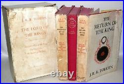 J. R. R. Tolkien The Lord Of The Rings 3 Vol Set, HB, 1st Ed, 1962 / 1963, 9/9/13