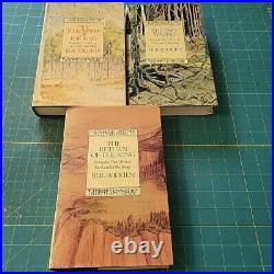 J. R. R. Tolkien. The Lord Of The Rings Books 1 2 3 BCA 1987 Hardcover Dust Jacket