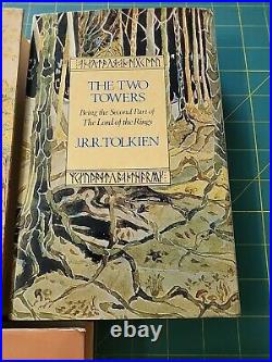 J. R. R. Tolkien. The Lord Of The Rings Books 1 2 3 BCA 1987 Hardcover Dust Jacket