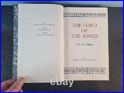 J R R Tolkien The Lord Of The Rings Deluxe Edition 1969 India Paper 3rd Printing