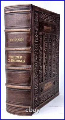 J. R. R. Tolkien The Lord Of The Rings Exclusive Leather Binding, copy number 60