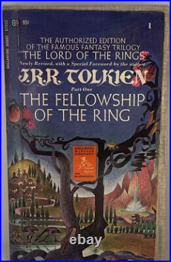 J. R. R. Tolkien The Lord Of The Rings Trilogy 1965 Hardcover