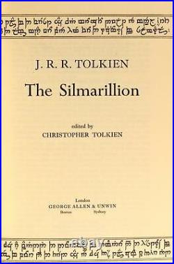 J R R Tolkien The Lord Of The Rings Unfinished Tales Silmarillion Allen & Unwin