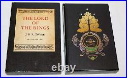 J. R. R. Tolkien The Lord of The Rings, 1976, 5th Deluxe Edition Hardback Book