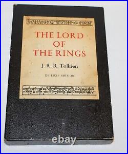 J. R. R. Tolkien The Lord of The Rings, 1976, 5th Deluxe Edition Hardback Book