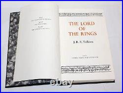 J. R. R. Tolkien The Lord of The Rings, 1976, 5th Deluxe Edition Hardback Book