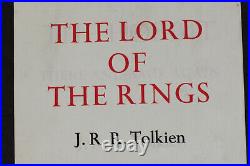 J R R Tolkien The Lord of The Rings Deluxe Edition 1976 Fifth Imp Allen & Unwin