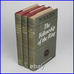 J R R Tolkien The Lord of The Rings Second Edition 1969 4,4,4 Allen & Unwin