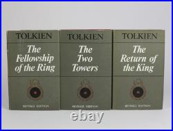 J R R Tolkien The Lord of The Rings Second Edition 1969 4,4,4 Allen & Unwin