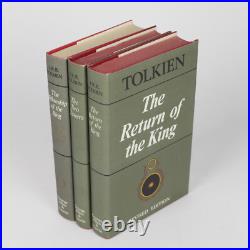 J R R Tolkien The Lord of The Rings Second Edition 1971 1973 7,6,6 Allen & Unwin
