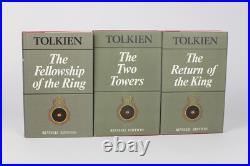 J R R Tolkien The Lord of The Rings Second Edition 1971 1973 7,6,6 Allen & Unwin