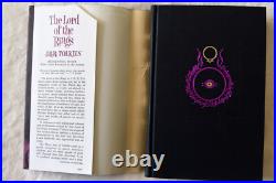 J. R. R. Tolkien The Lord of The Rings Second Edition HC/DJ with Slipcase