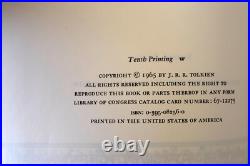 J. R. R. Tolkien The Lord of The Rings Second Edition HC/DJ with Slipcase