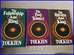 J R R Tolkien The Lord of The Rings Second Revised Editions Allen & Unwin Hb