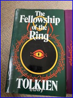 J R R Tolkien The Lord of The Rings Second Revised Editions Allen & Unwin Hb