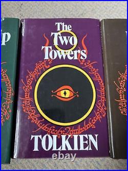J R R Tolkien The Lord of The Rings Second Revised Editions Allen & Unwin Hb