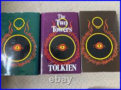 J R R Tolkien The Lord of The Rings Second Revised Editions Allen & Unwin Hb