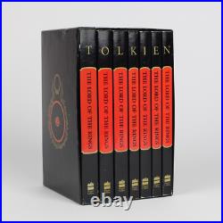 J. R. R. Tolkien The Lord of The Rings Seven Volume Box Set 1999 Harpercollins