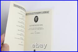 J. R. R. Tolkien The Lord of The Rings Seven Volume Box Set 1999 Harpercollins