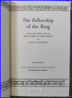 J R R Tolkien / The Lord of the Rings 1965 revised 2nd edition withmaps HC/DJ