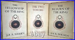 J. R. R. Tolkien, The Lord of the Rings, 1966, First Edition Set, the last, Rare