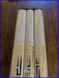 J R R Tolkien The Lord of the Rings 1977 Folio Society 1st Edition Set VGC