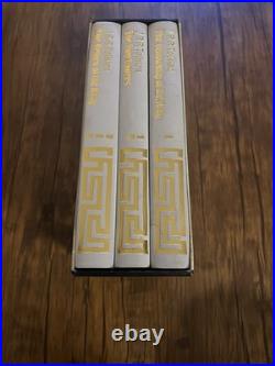 J R R Tolkien The Lord of the Rings 1977 Folio Society 1st Edition Set VGC