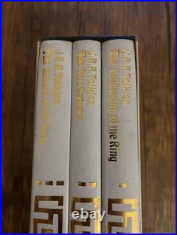 J R R Tolkien The Lord of the Rings 1977 Folio Society 1st Edition Set VGC