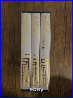J R R Tolkien The Lord of the Rings 1977 Folio Society 1st Edition Set VGC