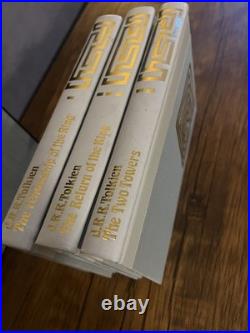 J R R Tolkien The Lord of the Rings 1977 Folio Society 1st Edition Set VGC