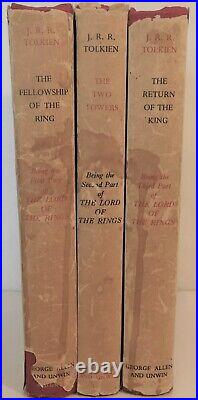 J. R. R. Tolkien, The Lord of the Rings, 1st, 1962,63. Set Imp. 13,10,9