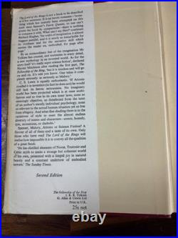 J. R. R. Tolkien The Lord of the Rings 2nd Ed 1st, 3rd and 4th Impressions