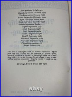 J. R. R. Tolkien The Lord of the Rings 2nd Ed 1st, 3rd and 4th Impressions