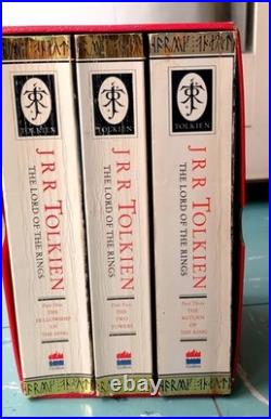 J. R. R. Tolkien The Lord of the Rings, 3-Book Box Set, 1991 Grafton Edition