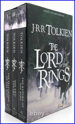 J. R. R. Tolkien The Lord of the Rings 3-Volume Hardcover Box Set 2001