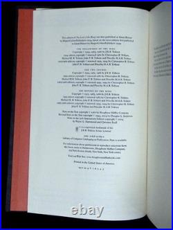 J R R Tolkien / The Lord of the Rings 50th Anniversary Edition 2004