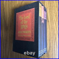 J R R Tolkien The Lord of the Rings Box Set 1965 2nd Ed. With MAP HC/DJ EC -RARE