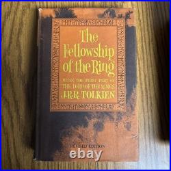J R R Tolkien The Lord of the Rings Box Set 1965 2nd Ed. With MAP HC/DJ EC -RARE