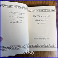 J R R Tolkien The Lord of the Rings Box Set 1965 2nd Ed. With MAP HC/DJ EC -RARE