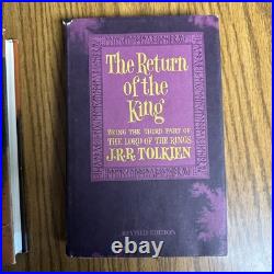 J R R Tolkien The Lord of the Rings Box Set 1965 2nd Ed. With MAP HC/DJ EC -RARE