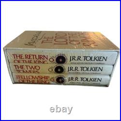 J. R. R. Tolkien The Lord of the Rings Box Set Sealed Houghton Mifflin 1978 Vintag