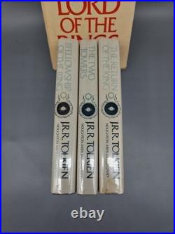 J. R. R. Tolkien The Lord of the Rings Boxset 1978 Houghton Mifflin 2nd Ed BB Map