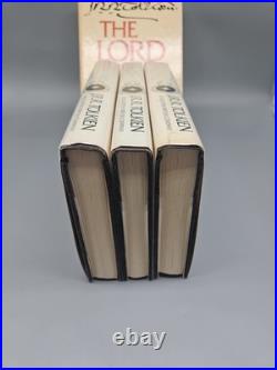 J. R. R. Tolkien The Lord of the Rings Boxset 1978 Houghton Mifflin 2nd Ed BB Map