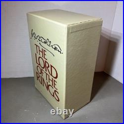 J. R. R. Tolkien The Lord of the Rings Boxset 1978 Houghton Mifflin 2nd Ed with Maps