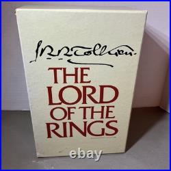J. R. R. Tolkien The Lord of the Rings Boxset 1978 Houghton Mifflin 2nd Ed with Maps