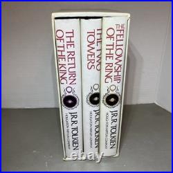 J. R. R. Tolkien The Lord of the Rings Boxset 1978 Houghton Mifflin 2nd Ed with Maps